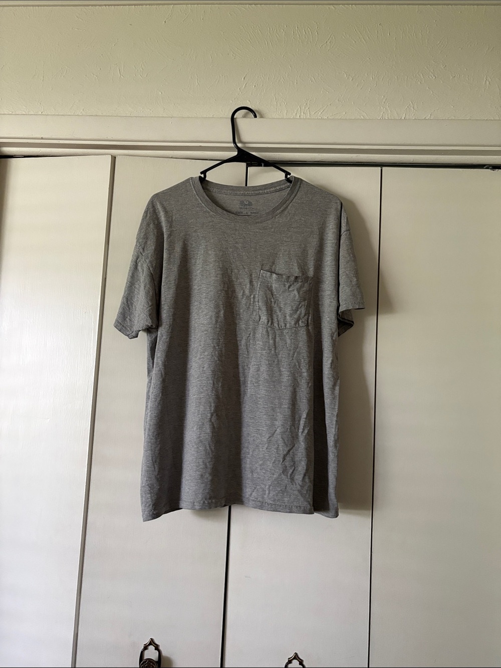 Crew Neck T-Shirt - Gray